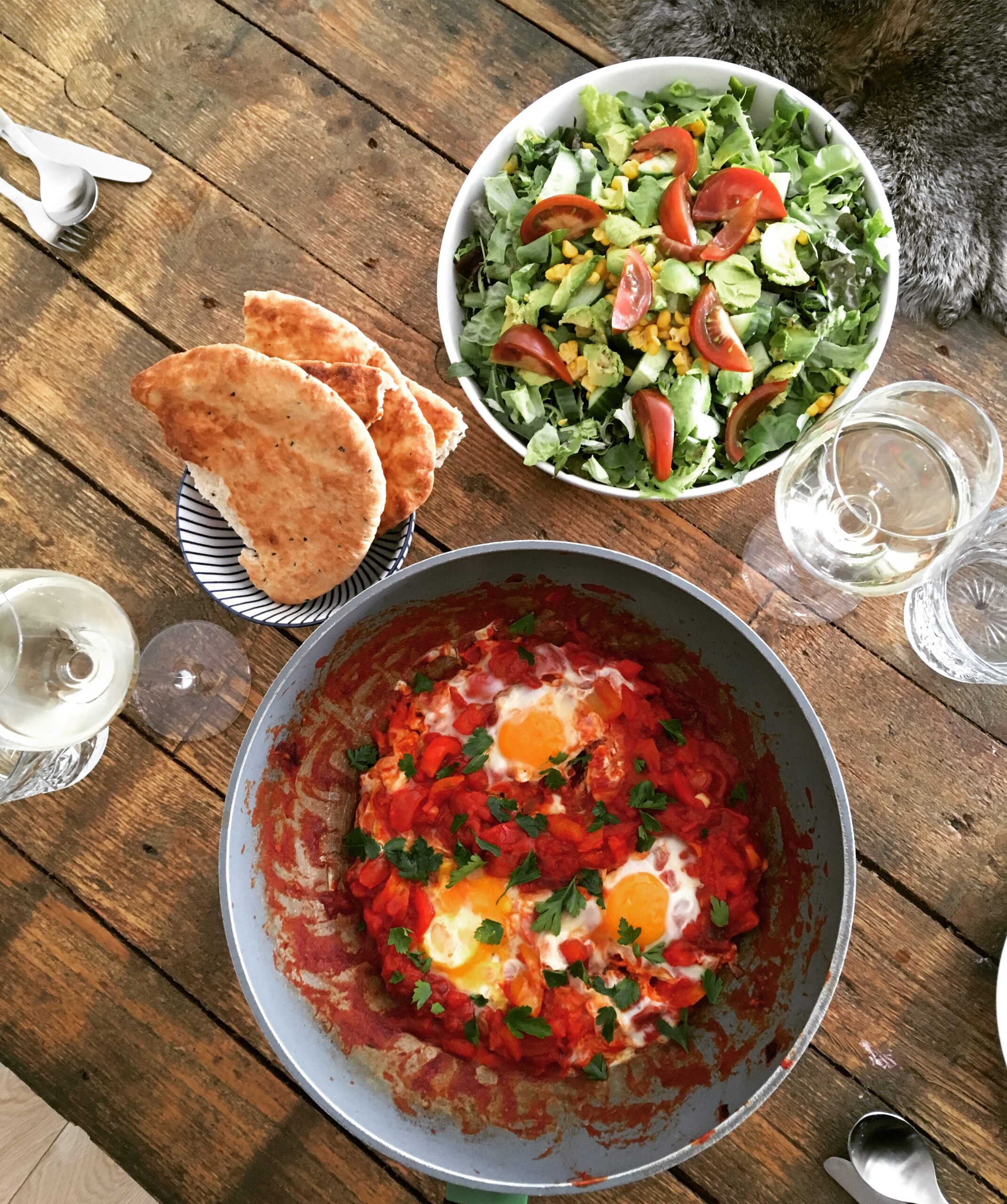 Makkelijke Shakshuka (van chickslovefood)