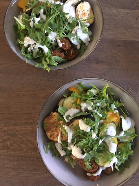 Falafel salade